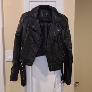 H&M Imitation Leather Jacket
